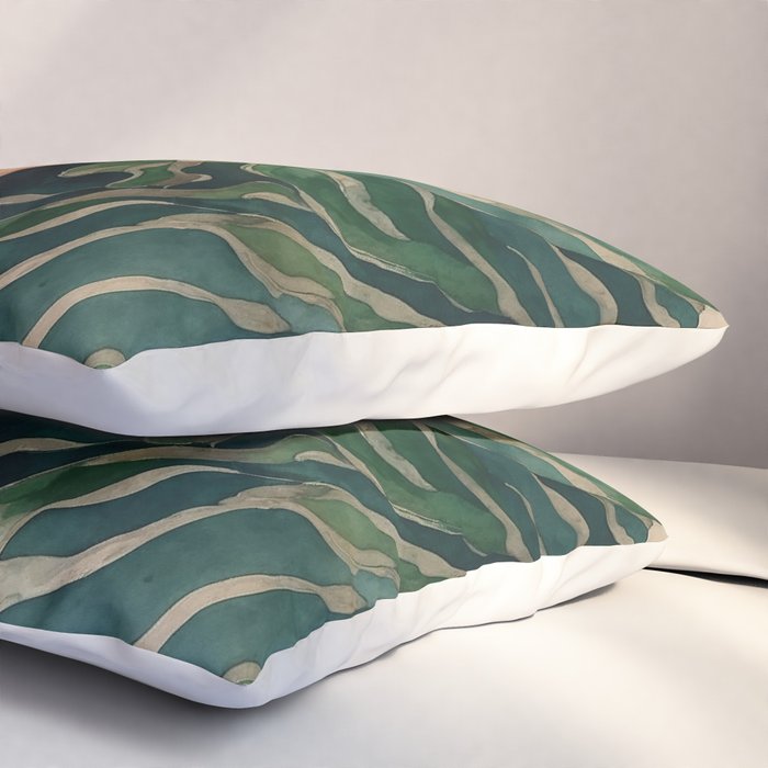 Figurative Illustration Woman Pillow Sham Gallery Image 3