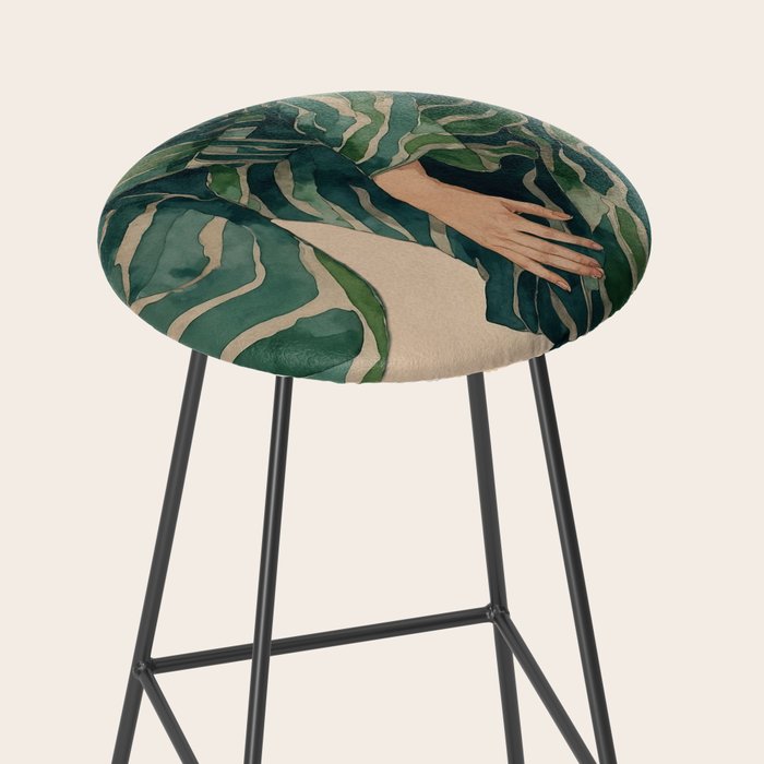 Figurative Illustration Woman Stool Gallery Image 2