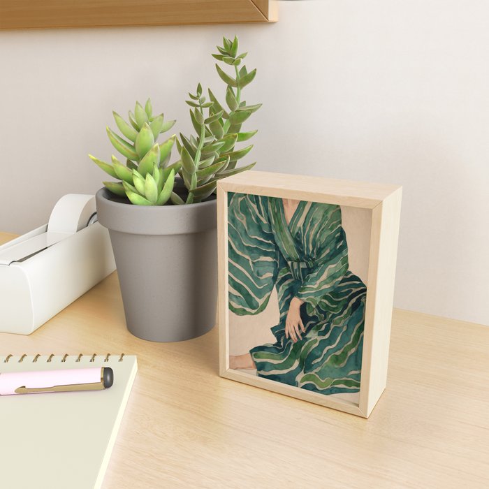 Figurative Illustration Woman Mini Art Print Gallery Image 2