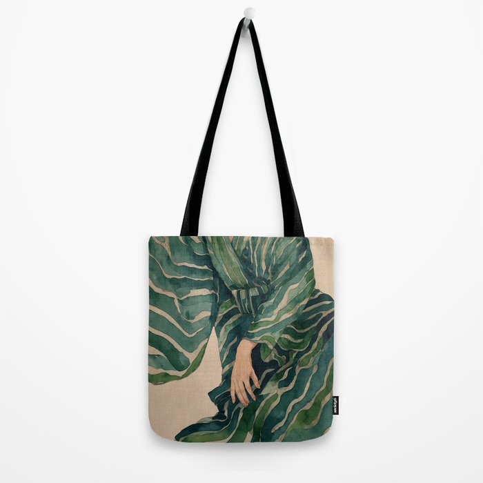 Figurative Illustration Woman Tote Bag Gallery Image 2