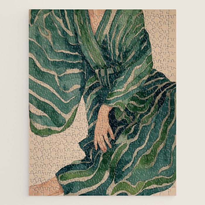 Figurative Illustration Woman Jigsaw Puzzle Gallery Image 1