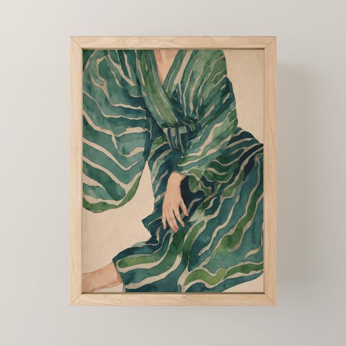 Figurative Illustration Woman Mini Art Print Gallery Image 1