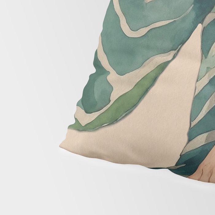 Figurative Illustration Woman Pillow Sham Gallery Image 4