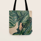 Figurative Illustration Woman Tote Bag Gallery Image 1