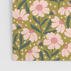 Pink and Green Floral Dream  Poster Gallery Image 3