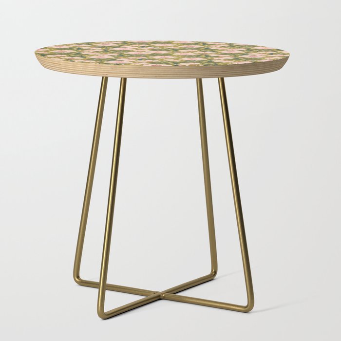 Pink and Green Floral Dream  Side Table Gallery Image 1