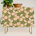 Pink and Green Floral Dream  Credenza Gallery Image 1