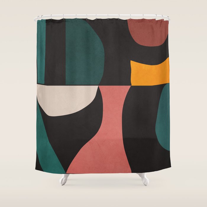 Minimalist 54 Shower Curtain Gallery Image 1
