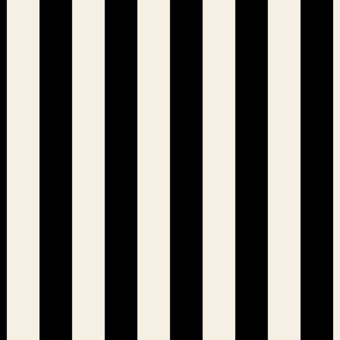Broad Stripe - black and alabaster Coffee Mug Gallery Image 2