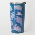 Sea cow (Sirenians) Travel Mug Gallery Image 2
