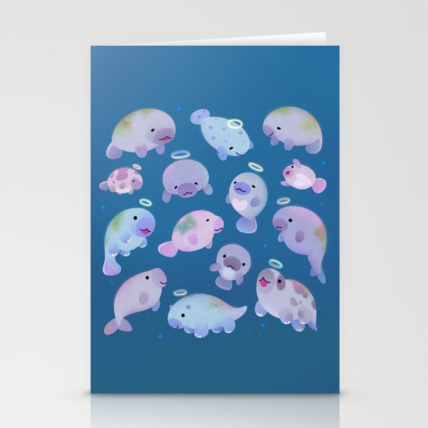 Sea cow (Sirenians) Stationery Card Gallery Image 2