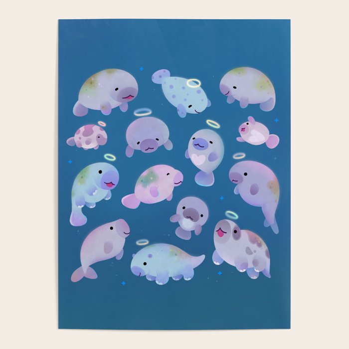Sea cow (Sirenians) Poster Gallery Image 4