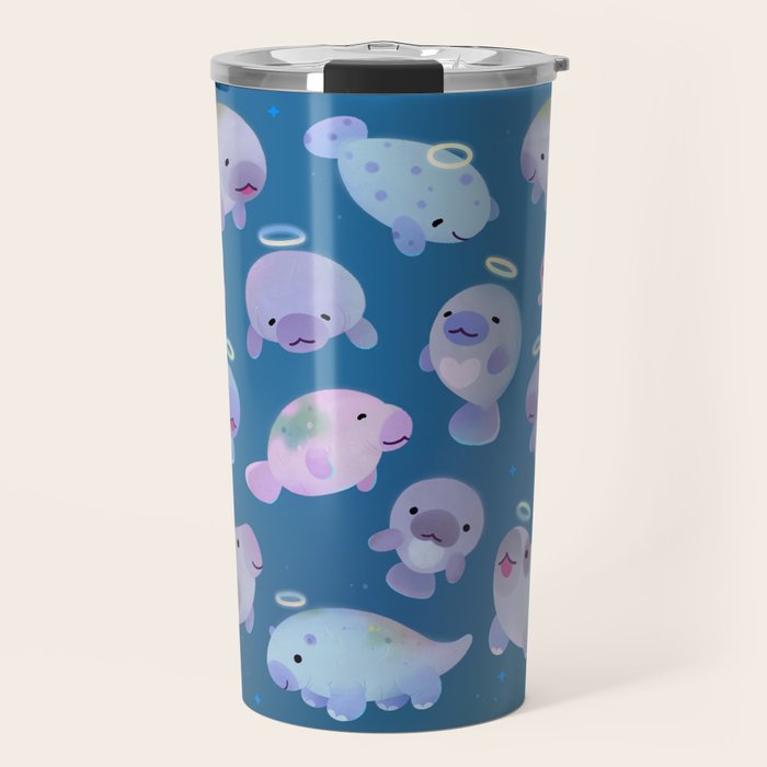 Sea cow (Sirenians) Travel Mug Gallery Image 1