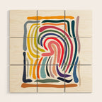 Whorl Wood Wall Art Gallery Image 1