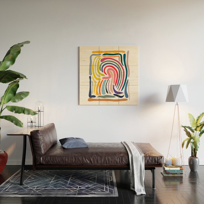 Whorl Wood Wall Art Gallery Image 2