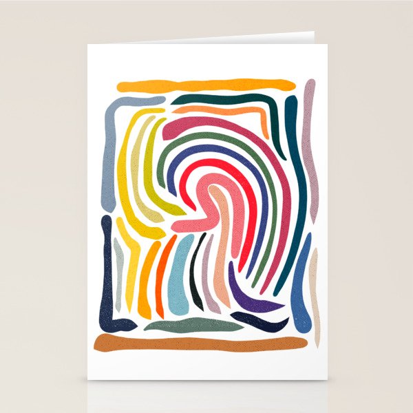 Whorl Stationery Card Gallery Image 1