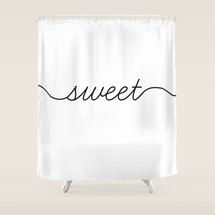 sweet dreams (1 of 2) Shower Curtain Gallery Image 1