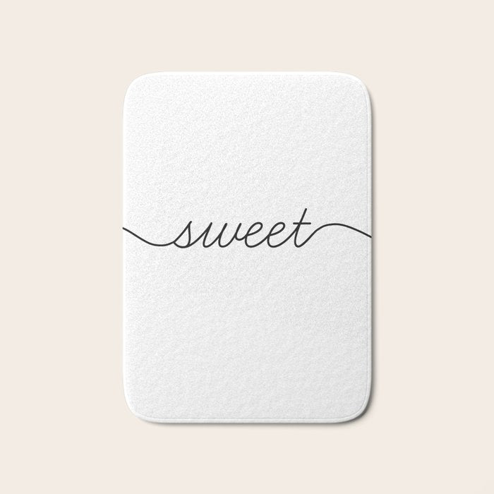 sweet dreams (1 of 2) Bath Mat Gallery Image 1