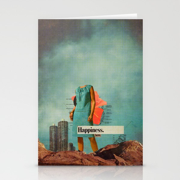 Happiness Here Stationery Card Gallery Image 2