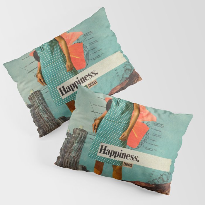 Happiness Here Pillow Sham Gallery Image 3