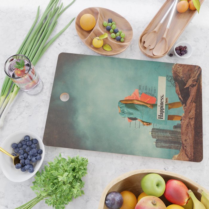 Happiness Here Cutting Board Gallery Image 2