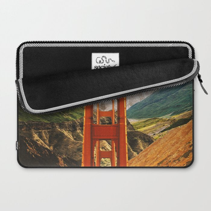 Bridge to Fantasy Land Laptop Sleeve Gallery Image 2