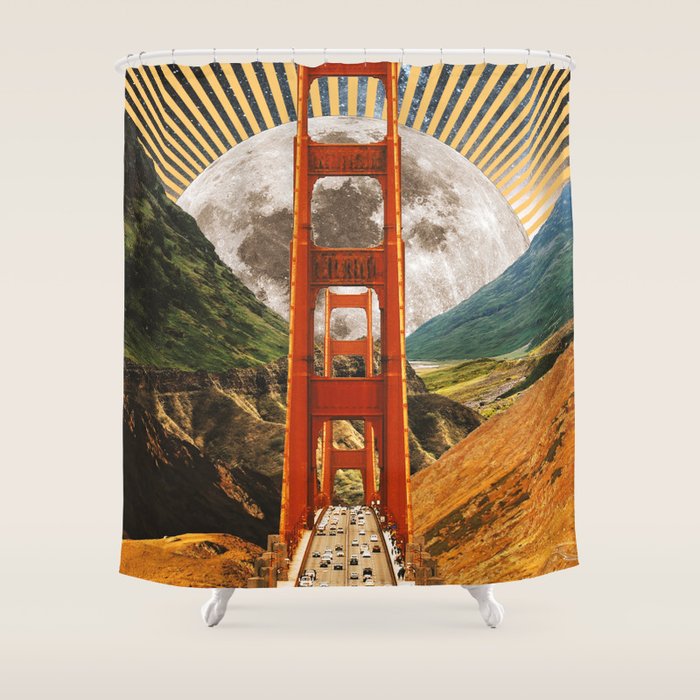 Bridge to Fantasy Land Shower Curtain Gallery Image 1