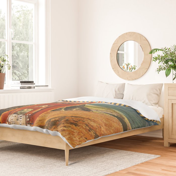 Bridge to Fantasy Land Duvet Cover Gallery Image 2