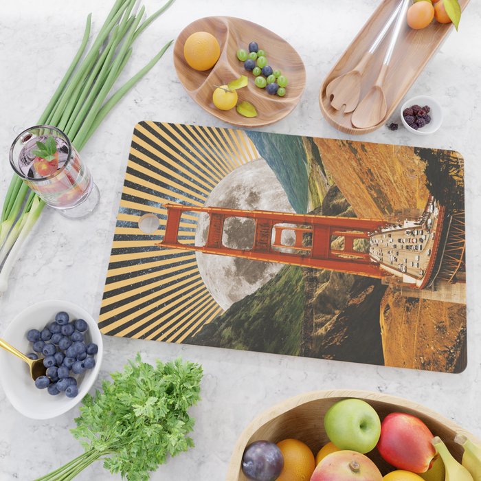 Bridge to Fantasy Land Cutting Board Gallery Image 2