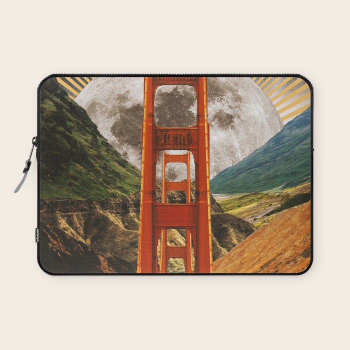 Bridge to Fantasy Land Laptop Sleeve Gallery Image 1
