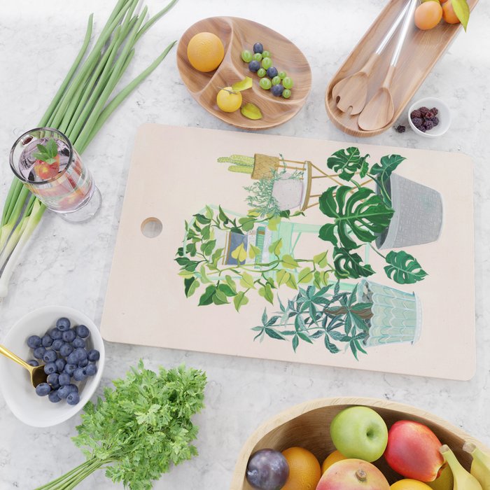 House plants Cutting Board Gallery Image 2