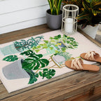 House plants Outdoor Rug Gallery Image 2
