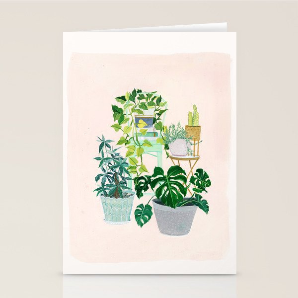 House plants Stationery Card Gallery Image 1
