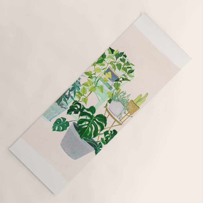 House plants Yoga Mat Gallery Image 1