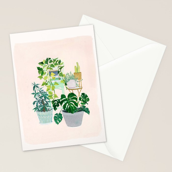House plants Stationery Card Gallery Image 2