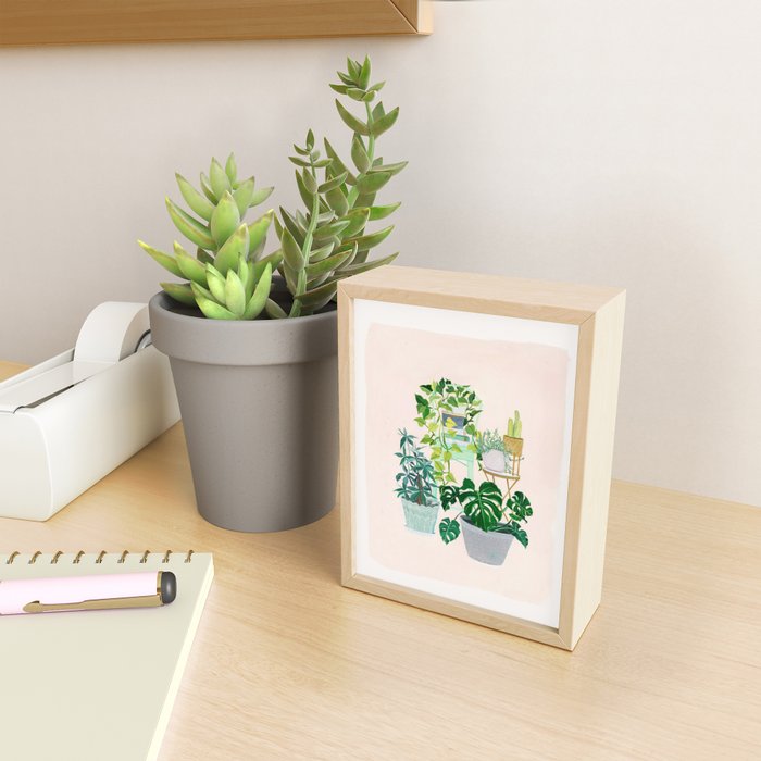 House plants Mini Art Print Gallery Image 2