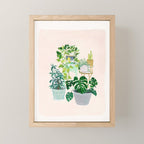 House plants Mini Art Print Gallery Image 1