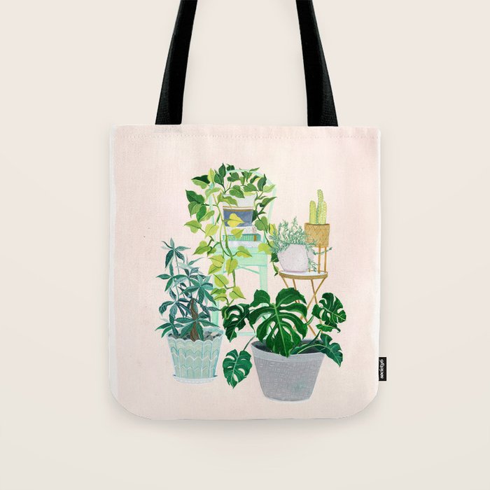 House plants Tote Bag Gallery Image 1