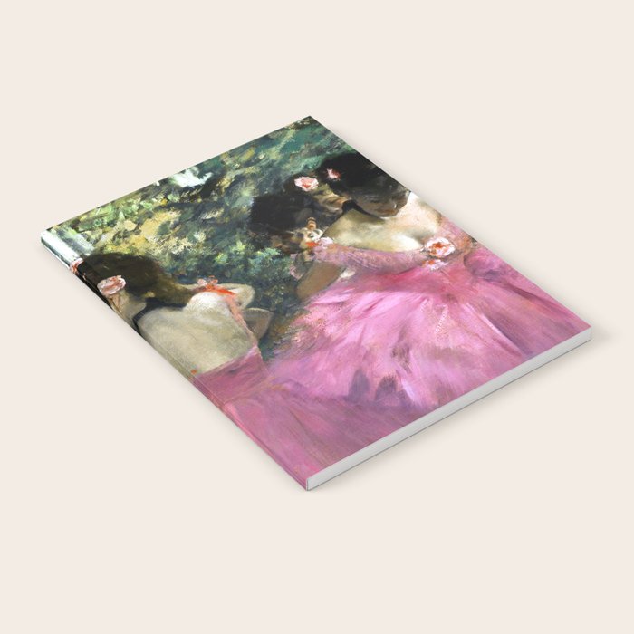 Edgar Degas Dancers in Pink Notebook Gallery Image 2
