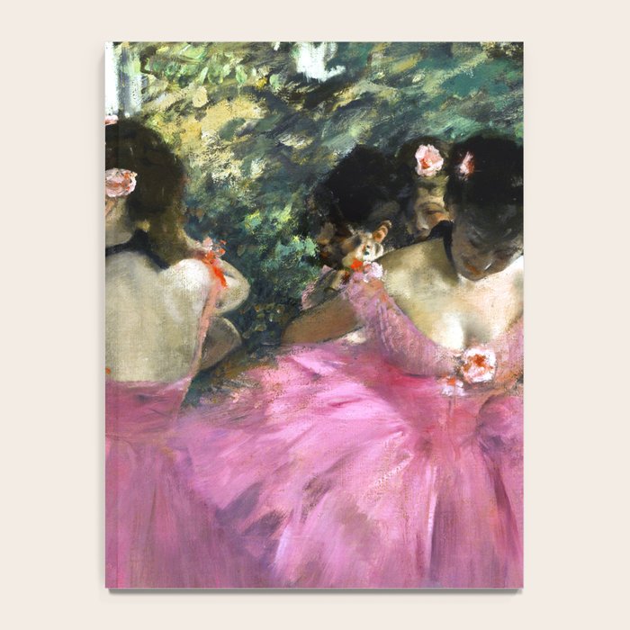Edgar Degas Dancers in Pink Notebook Gallery Image 4