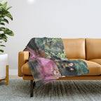 Edgar Degas Dancers in Pink Throw Blanket Gallery Image 1
