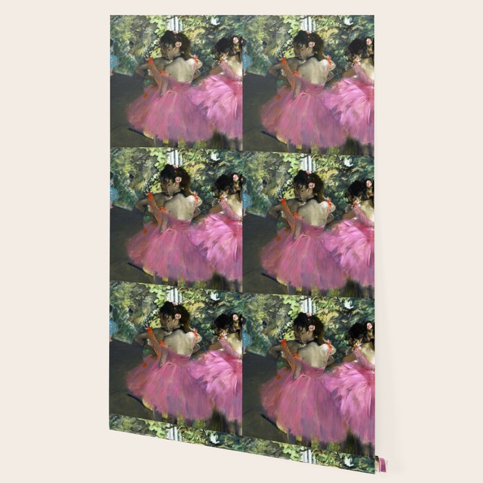 Edgar Degas Dancers in Pink Wallpaper Gallery Image 2