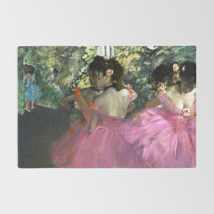 Edgar Degas Dancers in Pink Rug Gallery Image 2