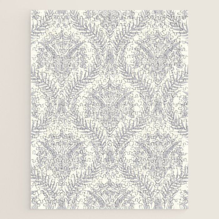 Triceratops Damask Jigsaw Puzzle Gallery Image 1