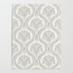 Triceratops Damask Poster Gallery Image 4