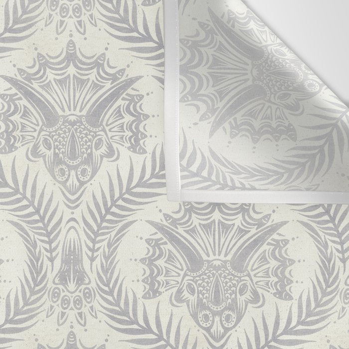 Triceratops Damask Wall Tapestry Gallery Image 3