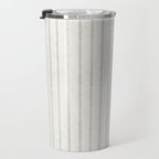 AEGEAN WIDE SPACED TICKING JUTE Travel Mug Gallery Image 3