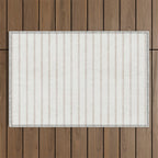 AEGEAN WIDE SPACED TICKING JUTE Outdoor Rug Gallery Image 1