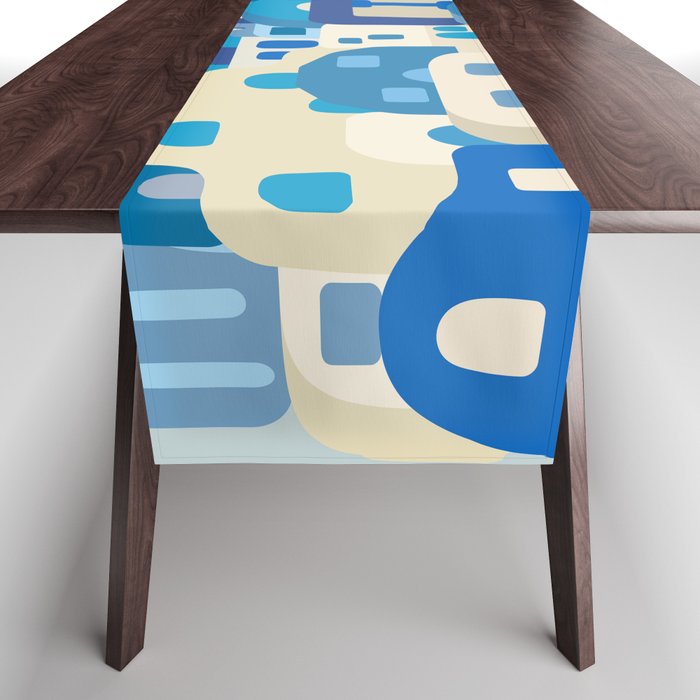 Sunny Santorini Table Runner Gallery Image 1