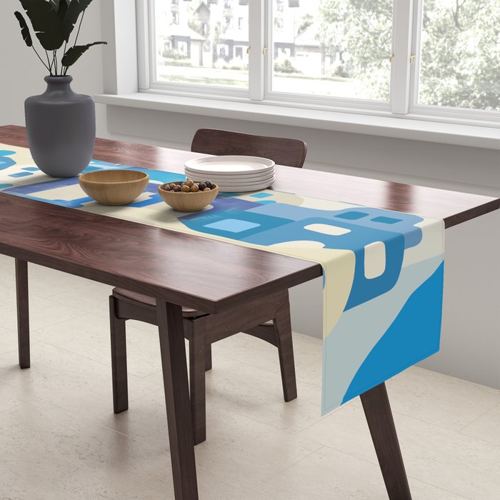 Sunny Santorini Table Runner Gallery Image 2